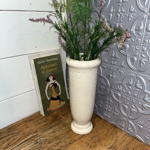 🤍LAURENTIENNE Pottery Tall Cream Vase – Large